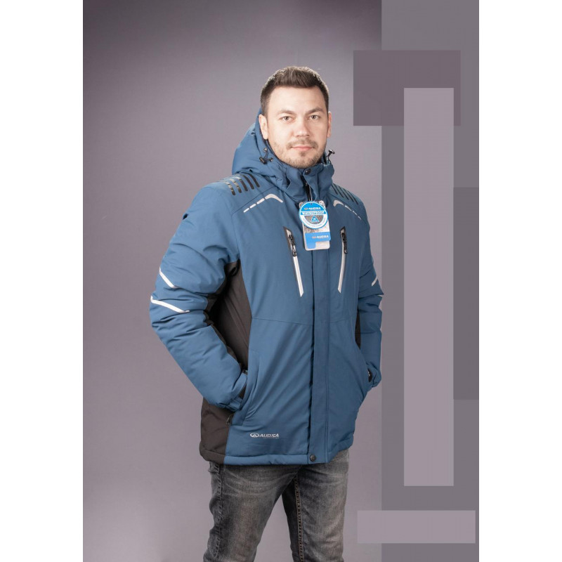 Куртка термо зима Audsa M-XXXL , Синий,M