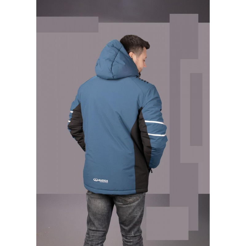 Куртка термо зима Audsa M-XXXL, Синій, XL