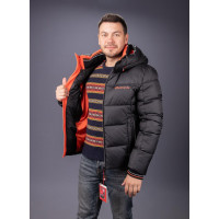 Куртка зимняя Kings Wind мужская , Черный,XL