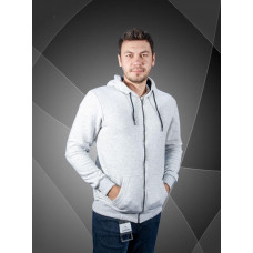 Батник худи Madmext теплый мужской L-XXXL , Серый, L, 48