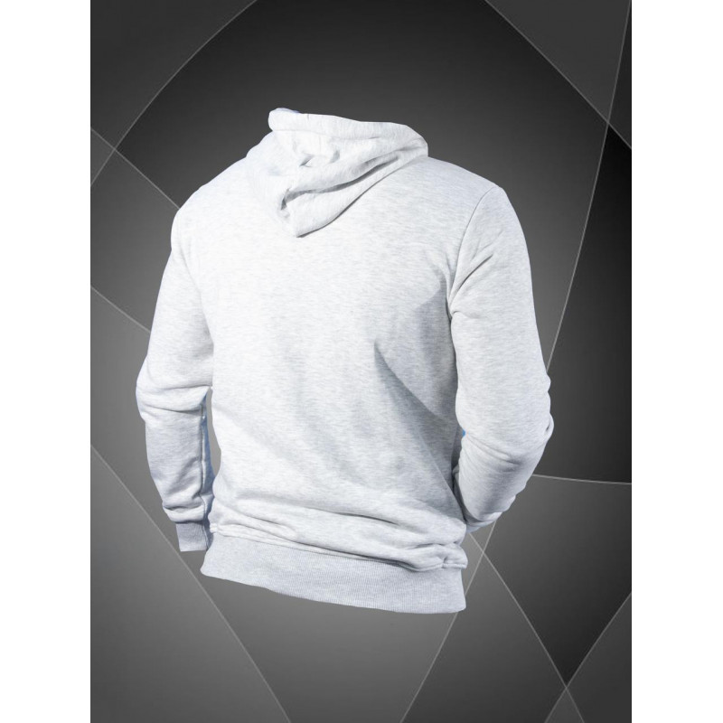 Батник худи Madmext теплый мужской L-XXXL , Серый, S, 44