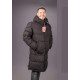 Куртка зимняя Kings Wind длинная мужская , Черный,L
