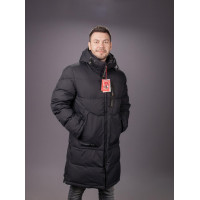 Куртка зимняя Kings Wind длинная мужская , Темно-синий,XL