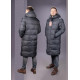 Куртка зимняя Kings Wind длинная мужская , Графит,XL
