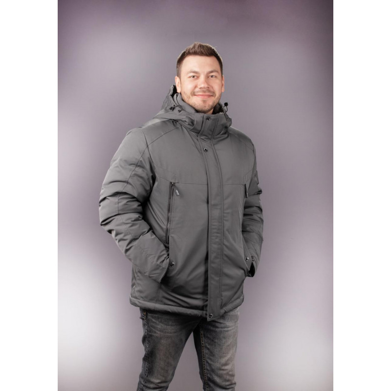 Куртка зима Panda мужская  , Темно-синий,5XL