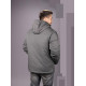 Куртка зима Panda мужская  , Серый,8XL