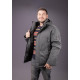 Куртка зима Panda мужская  , Серый,8XL