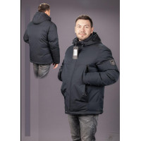 Куртка зима Panda мужская  , Темно-синий,6XL