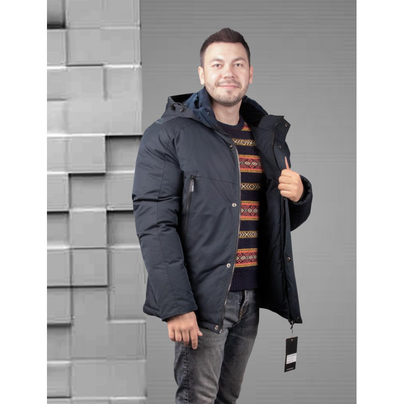 Куртка зима Panda мужская  , Серый,6XL