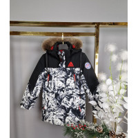 Куртка зима WKAS для мальчика 5-9 лет арт.1683, Белый, 110