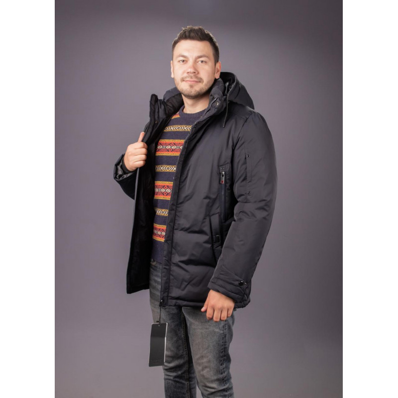 Куртка зимняя BBB Vicont мужская , Черный,4XL,