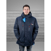 Куртка термо зима Snow  4XL-8XL большие размеры , Темно-синий,8XL