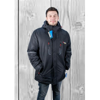 Куртка термо зима Snow  4XL-8XL большие размеры , Черный,6XL