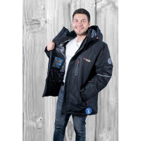 Куртка термо зима Snow  4XL-8XL большие размеры , Черный,7XL
