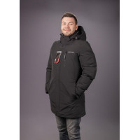 Куртка зимняя Liack Vinyl мужская , Черный,M