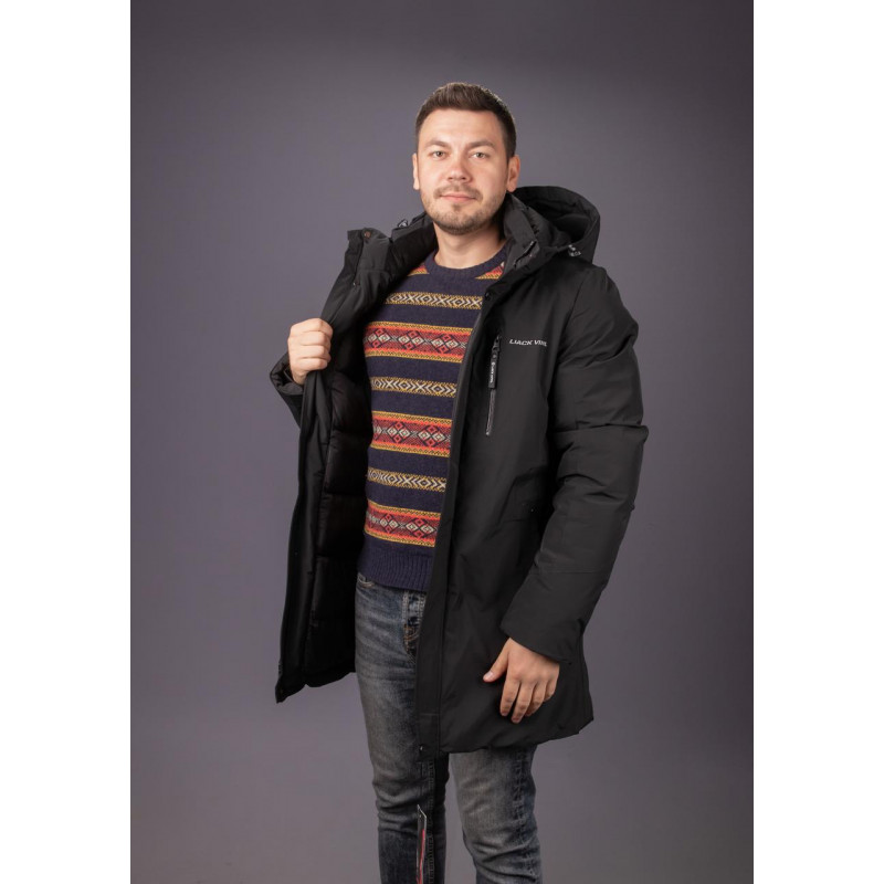 Куртка зимняя Liack Vinyl мужская , Темный хаки,XXXL