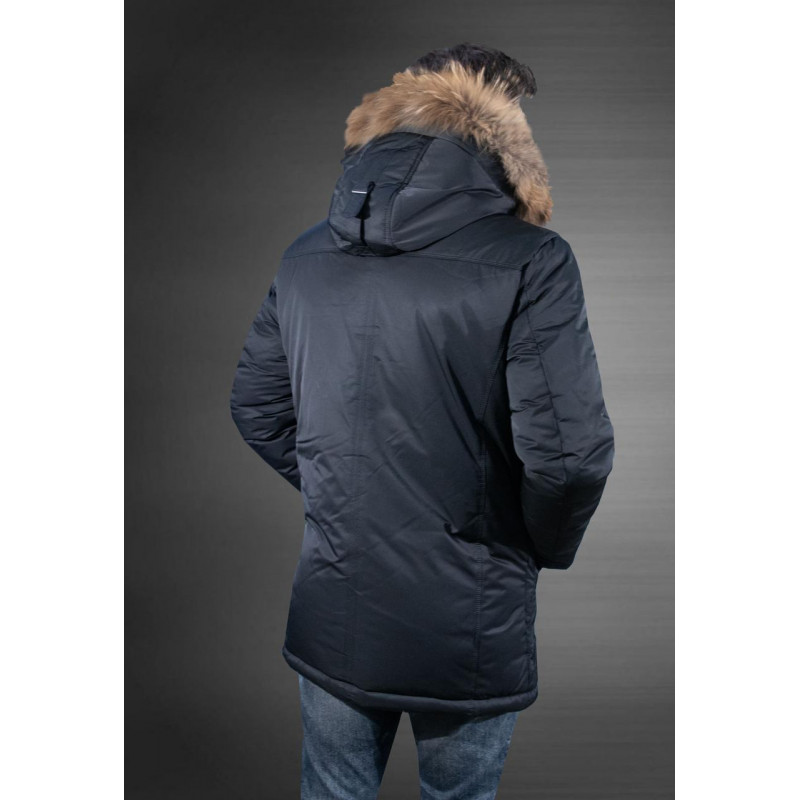 Куртка мужская зимняя Saz , Темно-синий,5XL