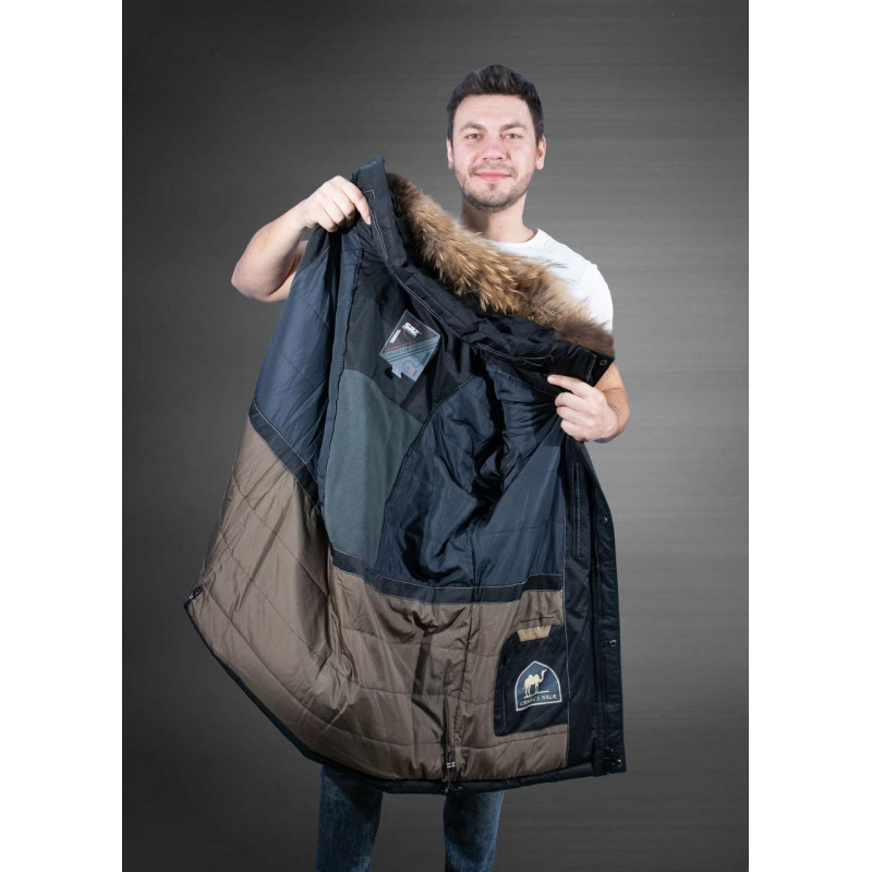 Куртка мужская зимняя Saz , Темно-синий,4XL