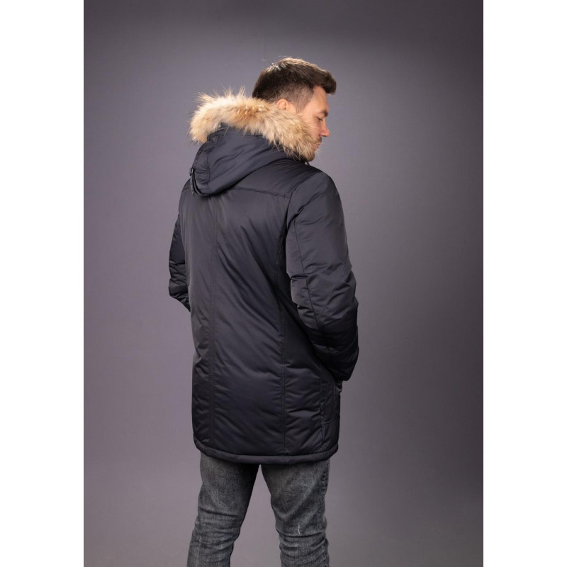 Куртка мужская зимняя Saz , Темно-синий,4XL