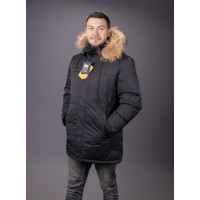 Куртка мужская зимняя Saz , Черный,5XL