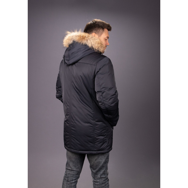 Куртка мужская зимняя Saz , Черный,5XL