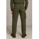 Штаны карго мужские зимние Iteno (Tophero) с флисом, 6 карманов, прямые хлопковые,32, Хаки