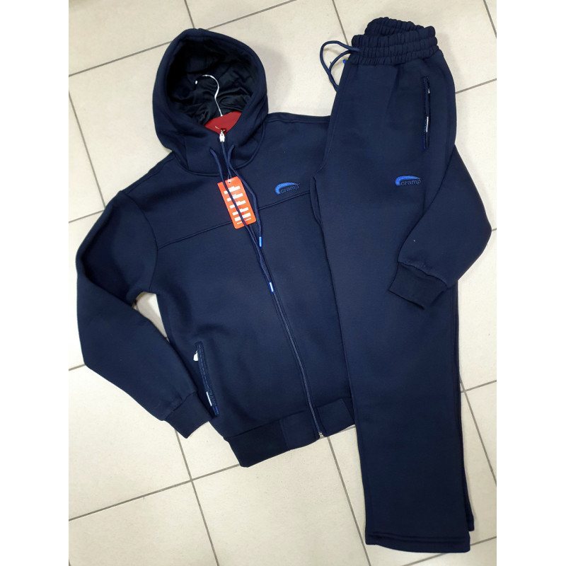 Костюм спортивный Cramp мужской теплый , M, Черный