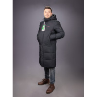 Куртка зимняя Zaka длинная мужская , Темно-синий,XXXL