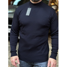 Гольф чоловічий Lonn M-XXL стійка, M, Темно-синій