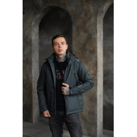 Куртка мужская BIHOR демисезонная M-4XL арт.1747, Серый,  XL