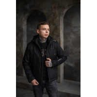 Куртка мужская BIHOR демисезонная M-4XL арт.1747, Черный,  XXL