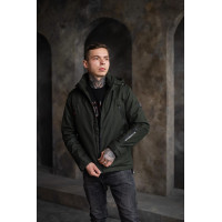 Куртка мужская BIHOR демисезонная M-4XL арт.1747, Хаки,  4XL