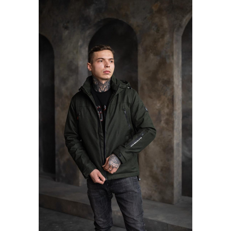 Куртка мужская BIHOR демисезонная M-4XL арт.1747, Темно-синий,  5XL