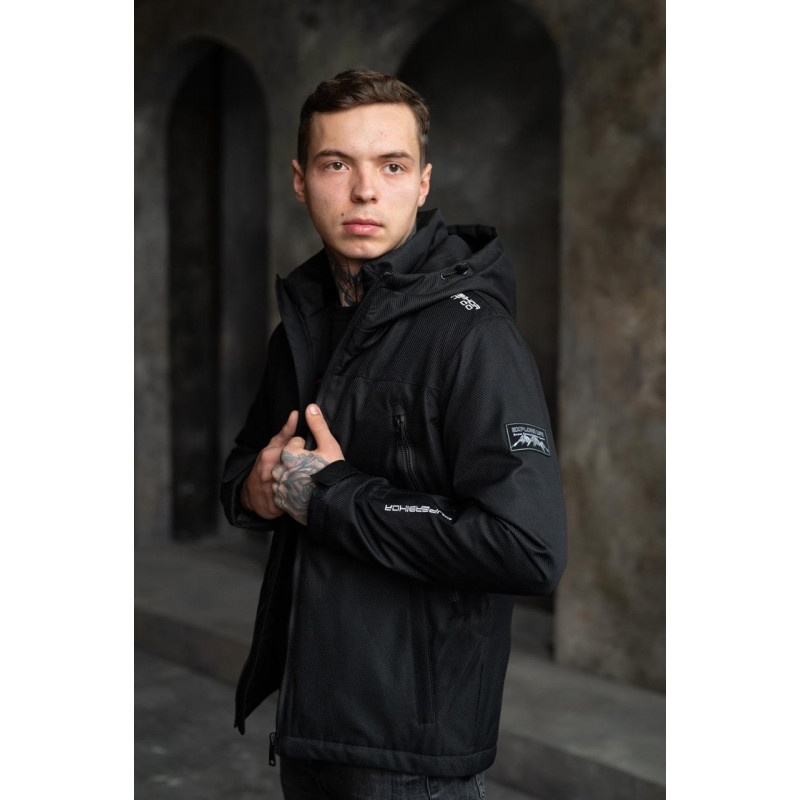 Куртка мужская BIHOR демисезонная M-4XL арт.1747, Серый,  5XL