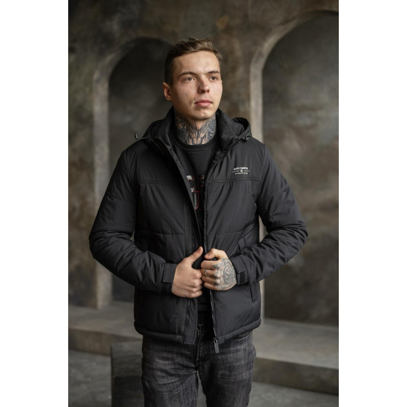 Куртка мужская BIHOR демисезонная L-5XL , Белый, 4XL