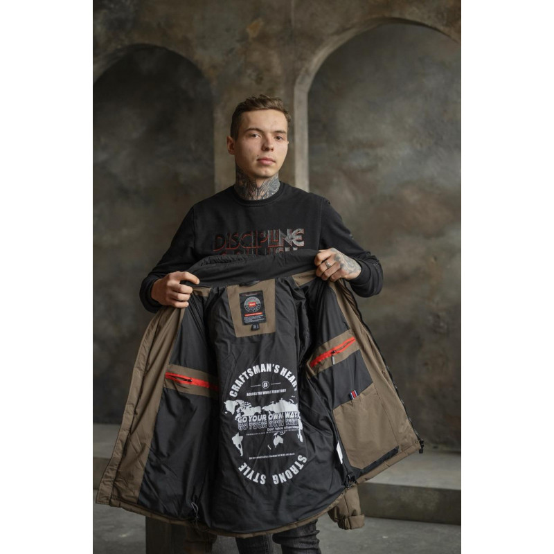 Куртка мужская BIHOR демисезонная L-5XL , Белый, L
