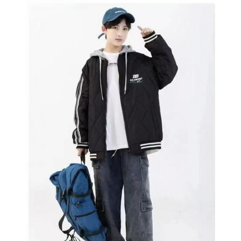 Куртка демисизонная TONG для мальчика 10-14 лет  , Серый,  164