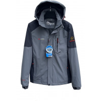 Куртка термо Audsa мужская  демисезонная M-3XL , Серый,  M