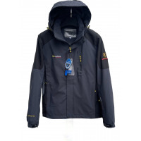 Куртка термо Audsa мужская  демисезонная M-3XL , Графит,  XL