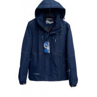 Куртка  Audsa мужская  демисезонная большие размеры , Синий,  6XL