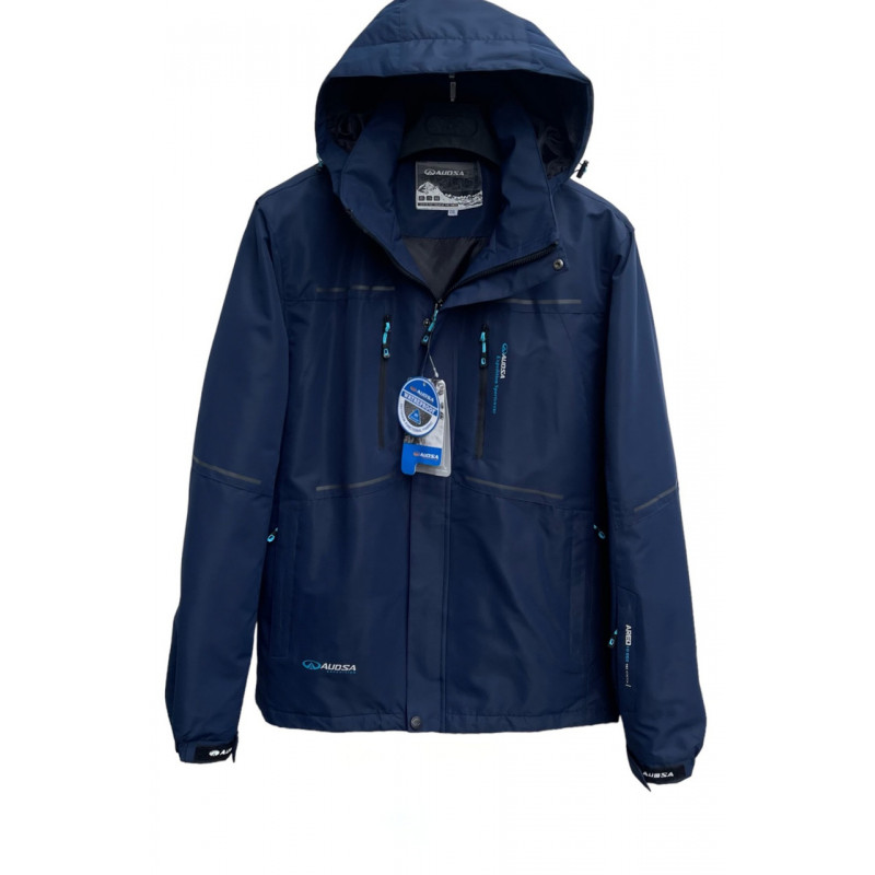 Куртка  Audsa мужская  демисезонная большие размеры , Графит,  4XL