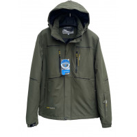 Куртка термо Audsa мужская  демисезонная большие размеры , Хаки,  5XL