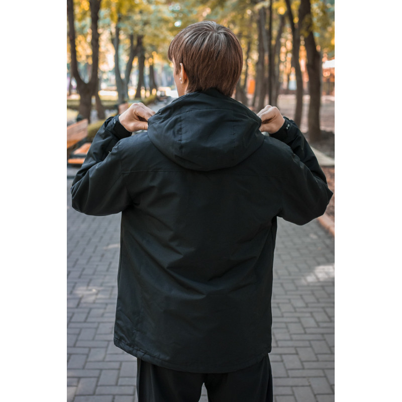 Куртка  Audsa мужская  демисезонная большие размеры , Черный,  6XL