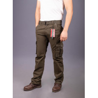 Брюки мужские карго  Iteno(Tophero) , 36, Хаки