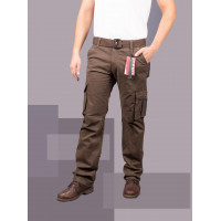 Брюки мужские карго  Iteno(Tophero) , 32, Коричневый