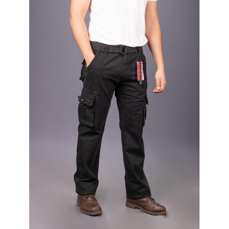 Брюки мужские карго  Iteno(Tophero) , 33, Черный
