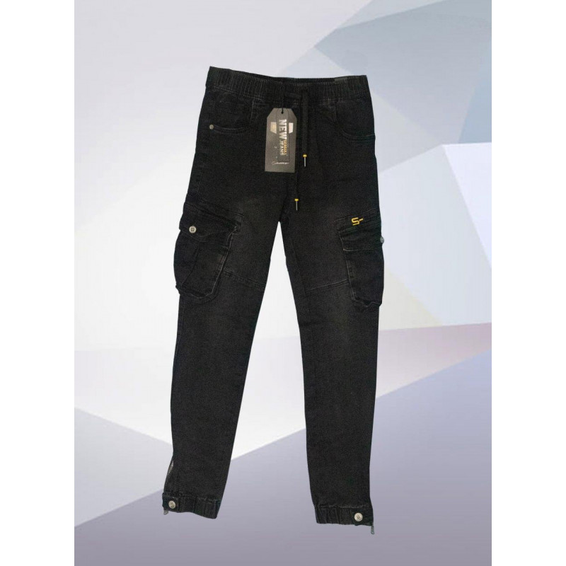 Джинсы-джогеры SEAGUL для мальчика 8-16 лет , Цвет Графит 140