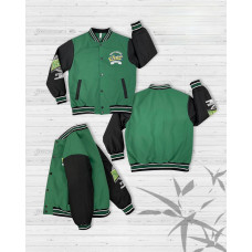 Куртка Бомбер Dola Elvin для мальчика 7-15 лет демисезонная , Зеленый,  146