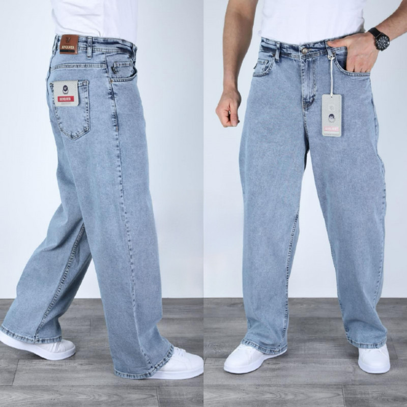 Джинси Revolver чоловічі широкі баггі , 29, Синій