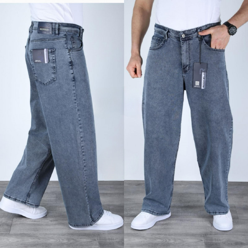 Джинси Revolver чоловічі широкі баггі, 29, Блакитний